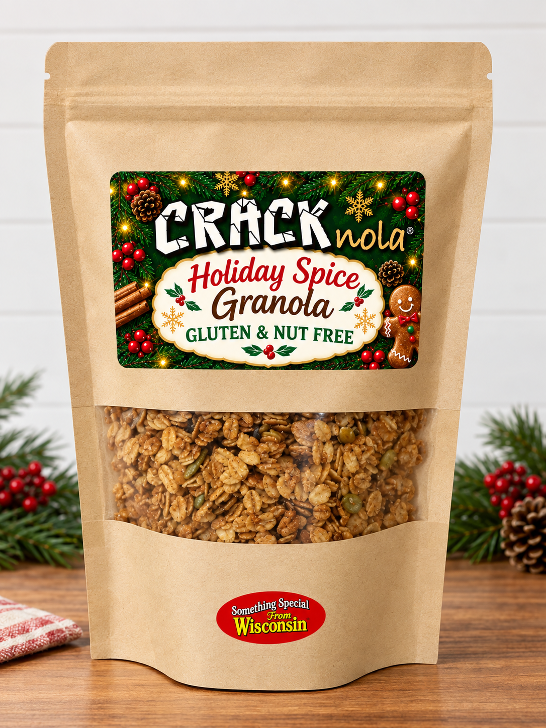 Holiday Spice CRACKnola (8 oz)